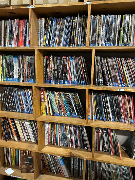 Browse New Trade Paperbacks at Myth Adventures!