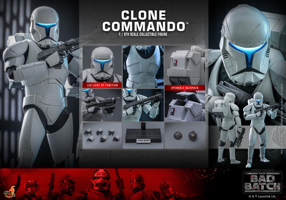 Clone Commando Hot Toys