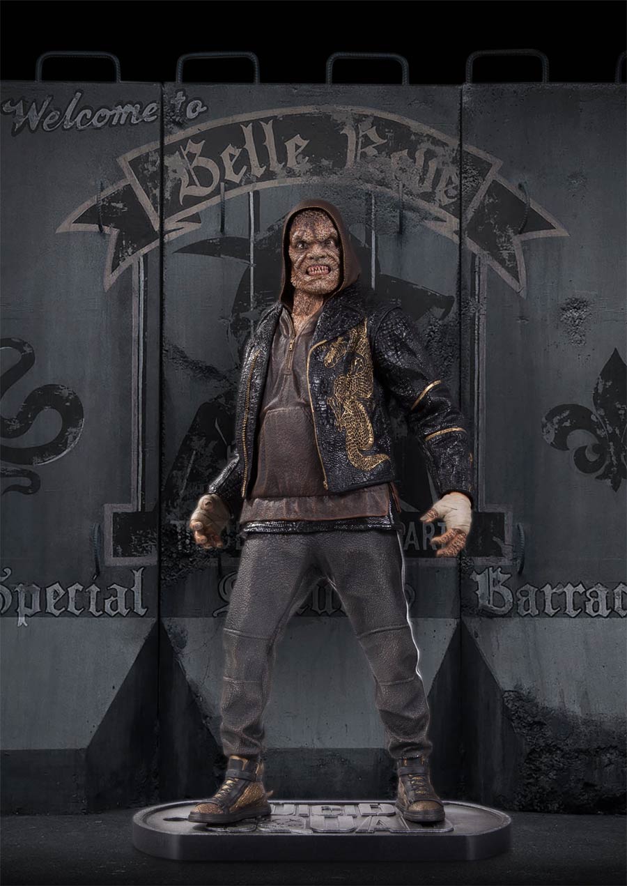 Suicide Squad Killer Croc Iron Studios Statue