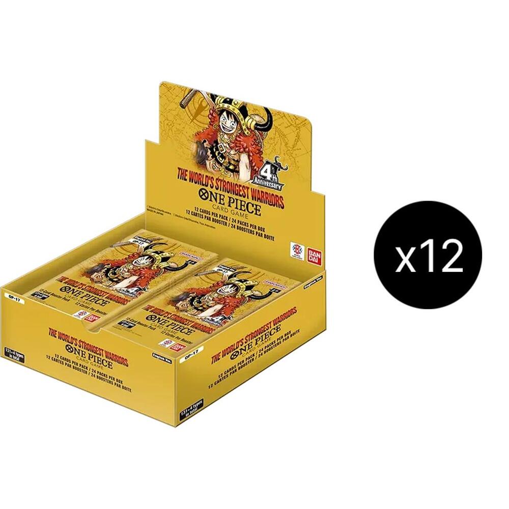 *PREORDER* OP-17 The World's Strongest Warriors Booster Case