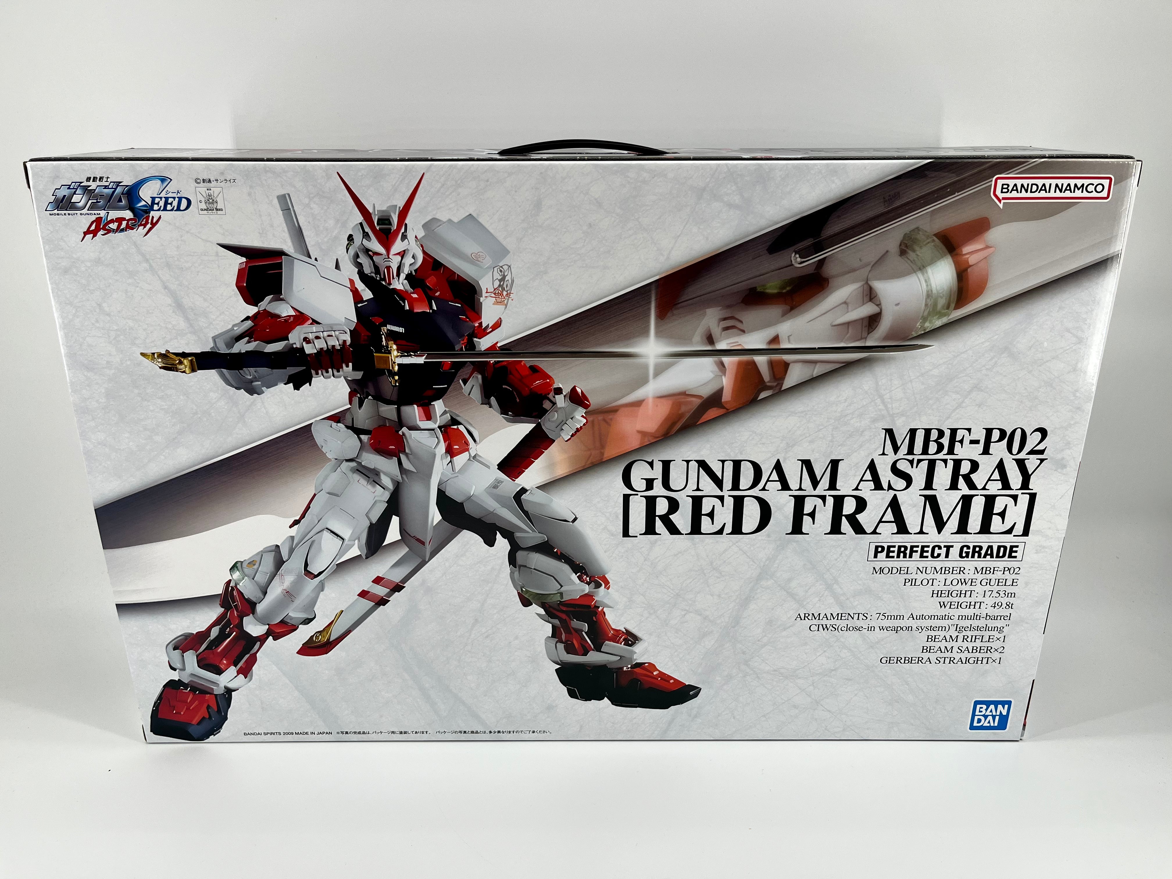 Bandai MBF-P02 Gundam Seed Astray Red Frame 1/60 Perfect