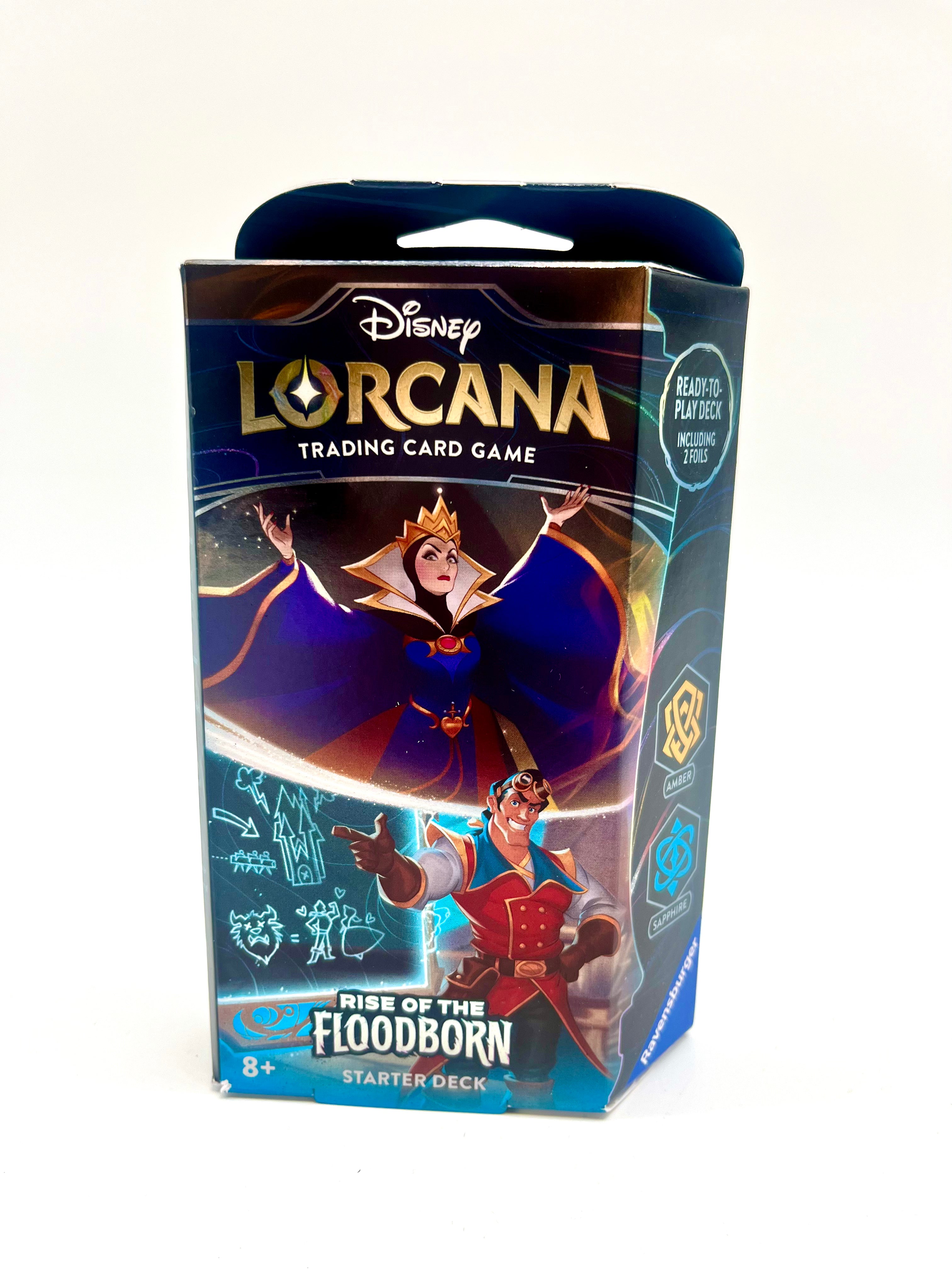  Ravensburger Disney Lorcana: The First Chapter TCG Starter Deck  Amber & Amethyst for Ages 8 and Up : Toys & Games