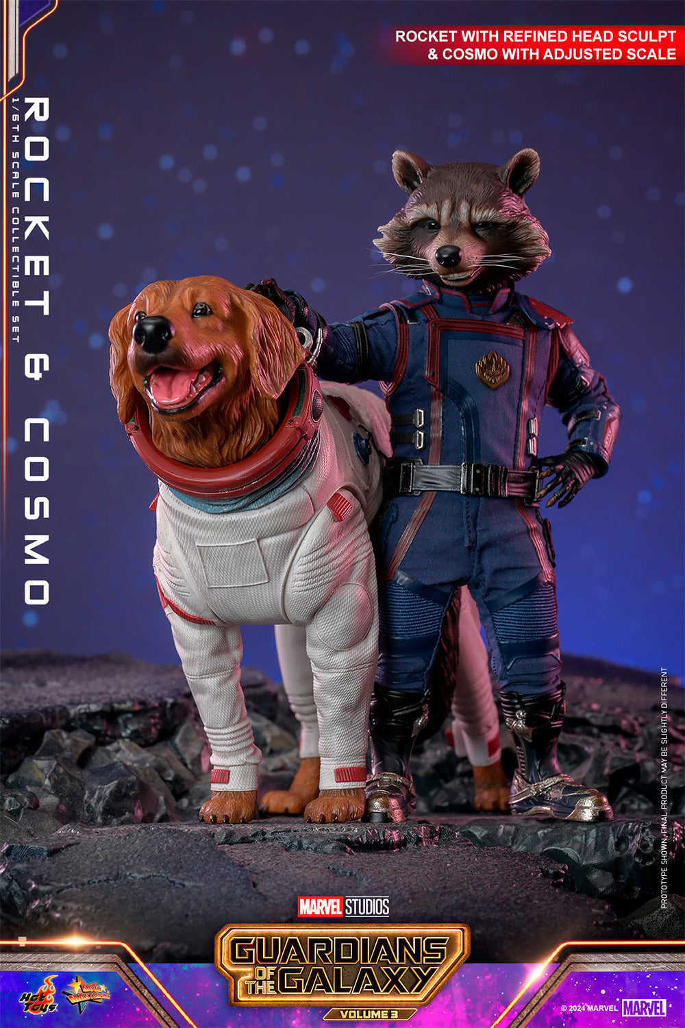 Rocket and Cosmo GotG3