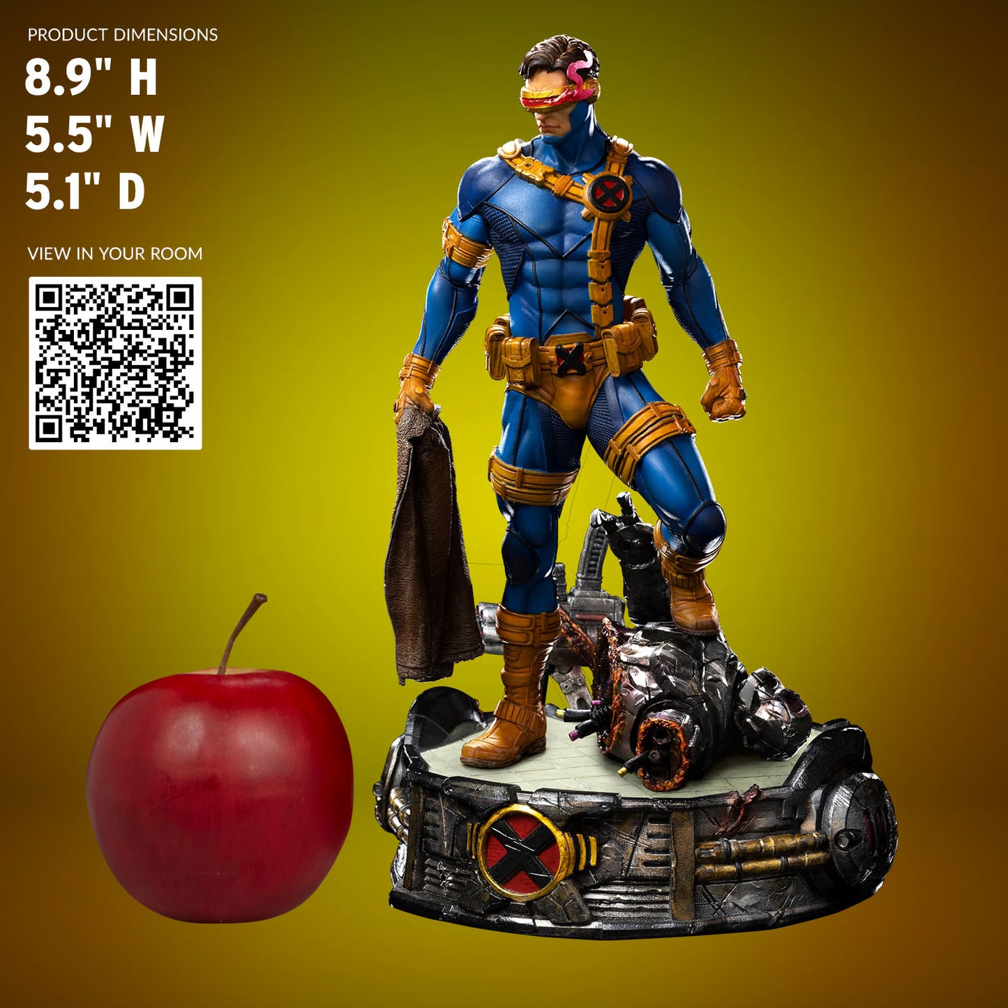 Cyclops Deluxe Iron Side Statue