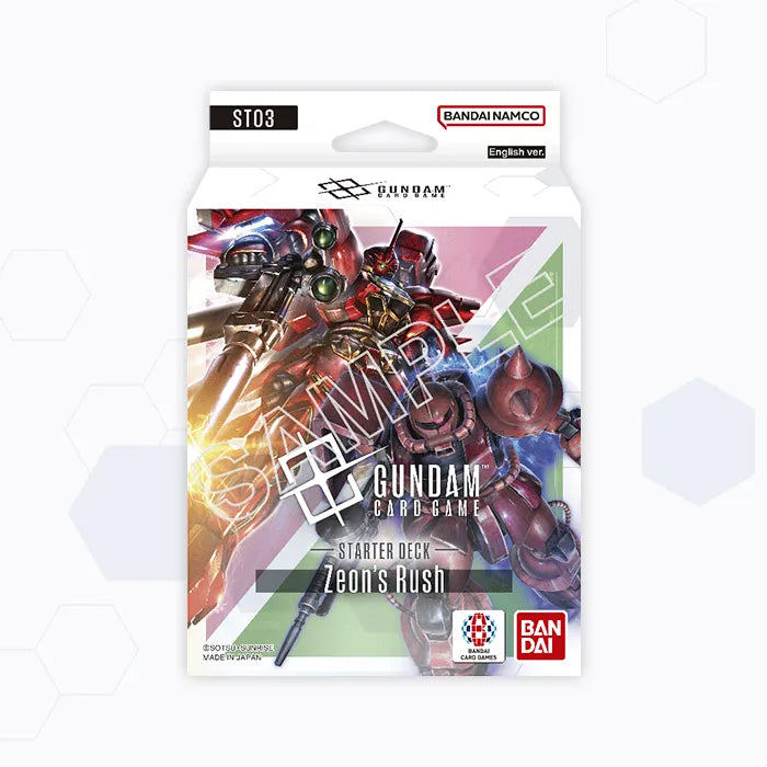 Gundam TCG: Zeon`s Rush Starter (ST03)