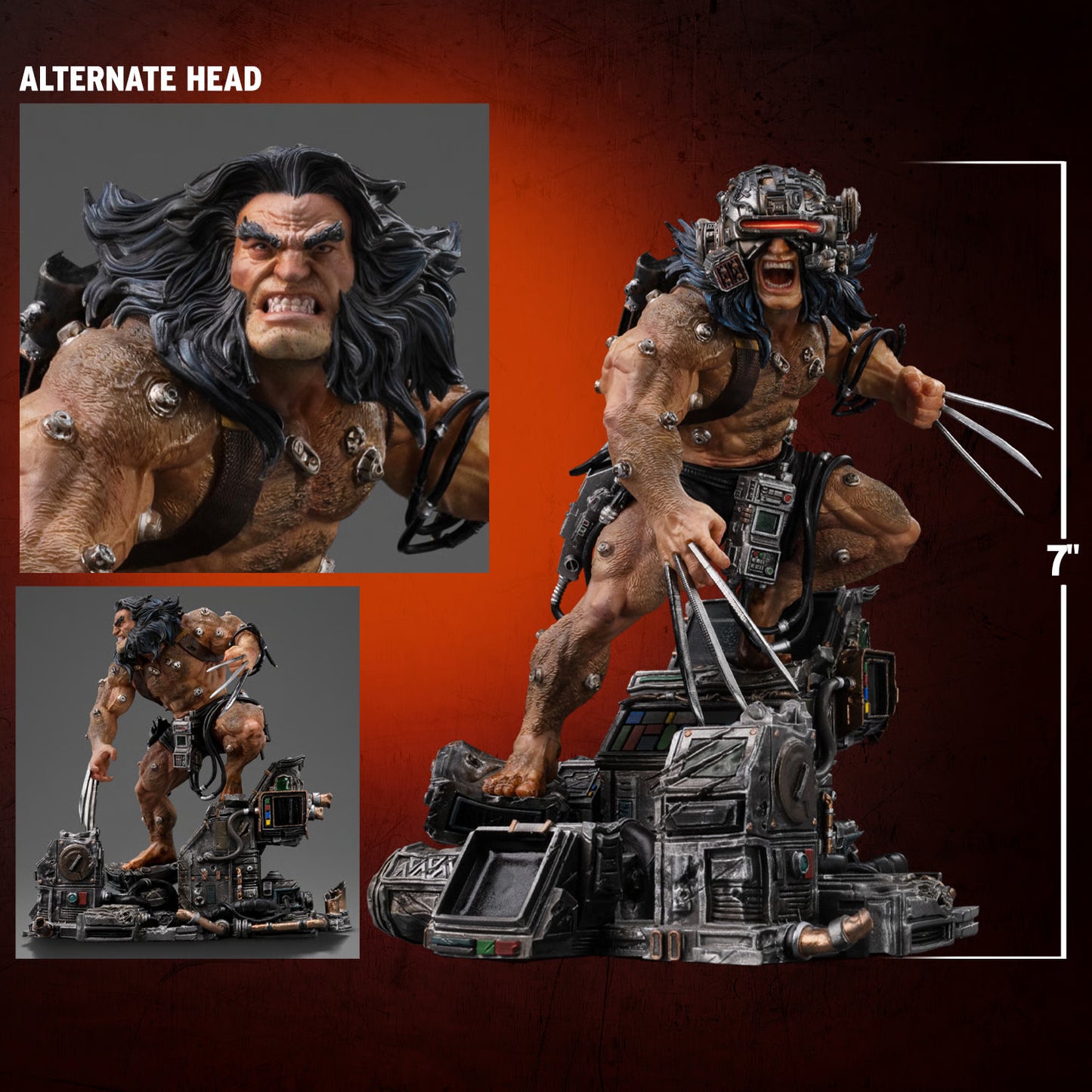 Weapon X Iron Side Statue