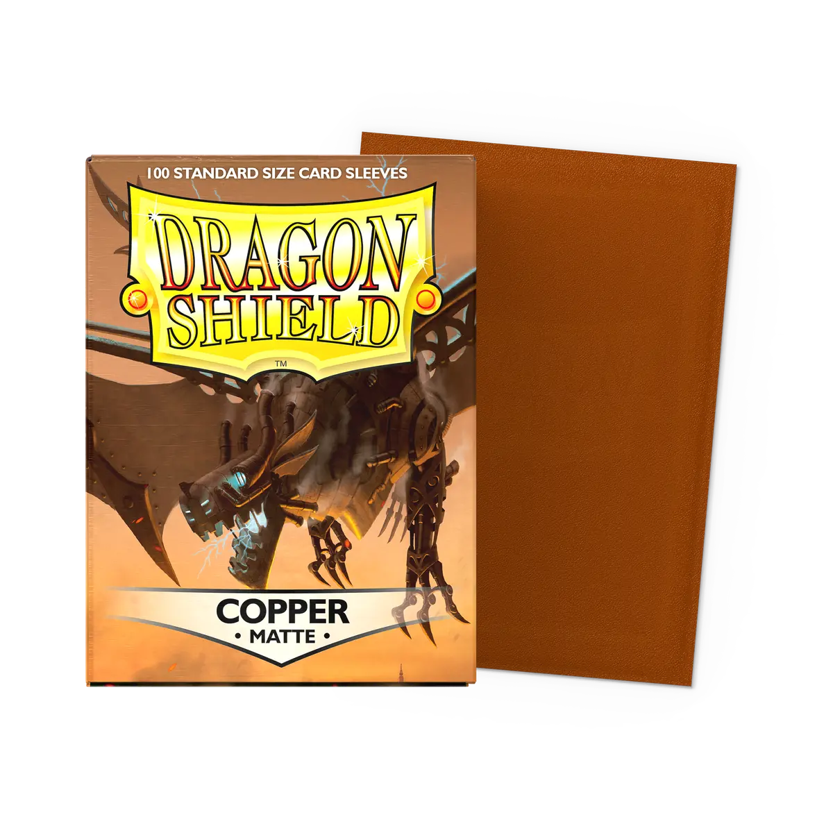 Dragon Shield Copper Matte Sleeves