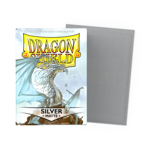 Dragon Shield Silver Matte Sleeves