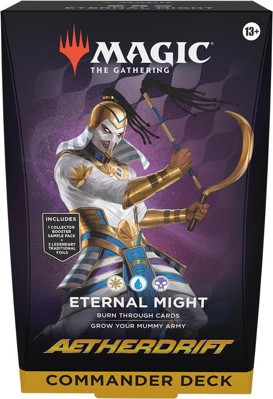 MTG: Aetherdrift Eternal Might Commander Deck