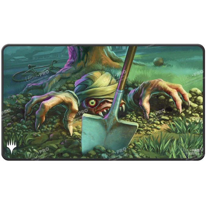 Exhume Black Stitched - Ultra Pro Playmat for MTG