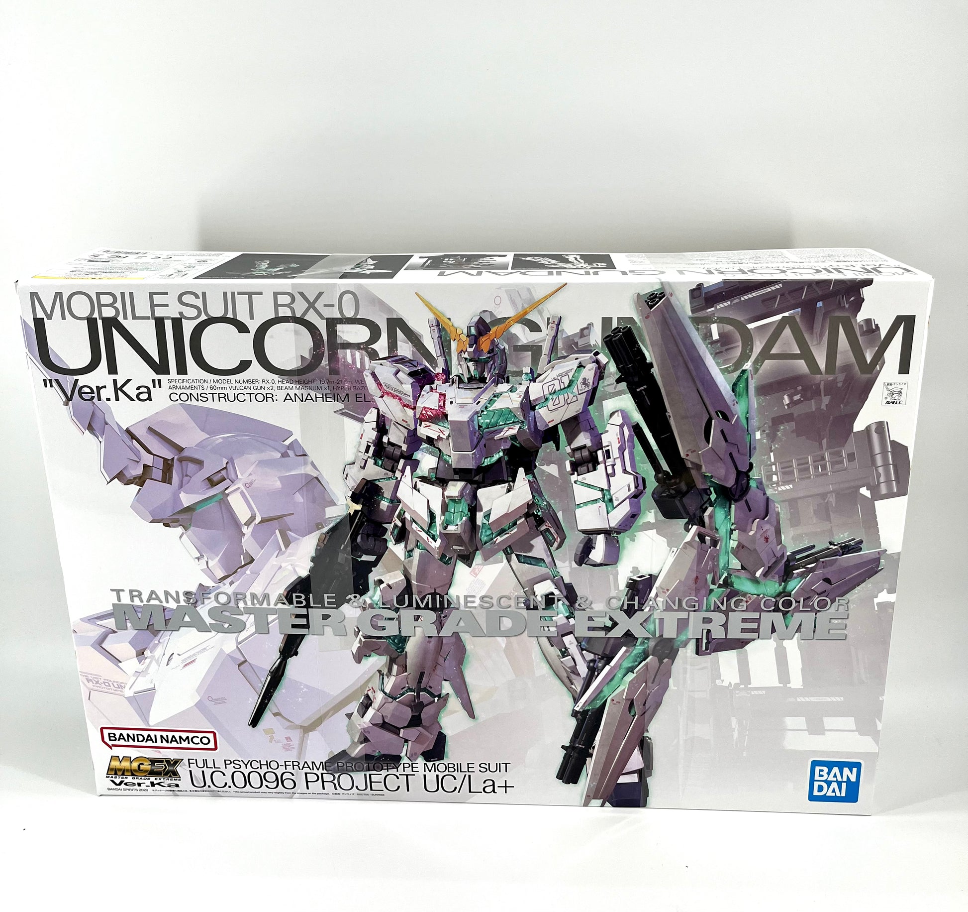 Mobile Suit RX-0 Unicorn Gundam Ver. Ka Master Grade Extreme