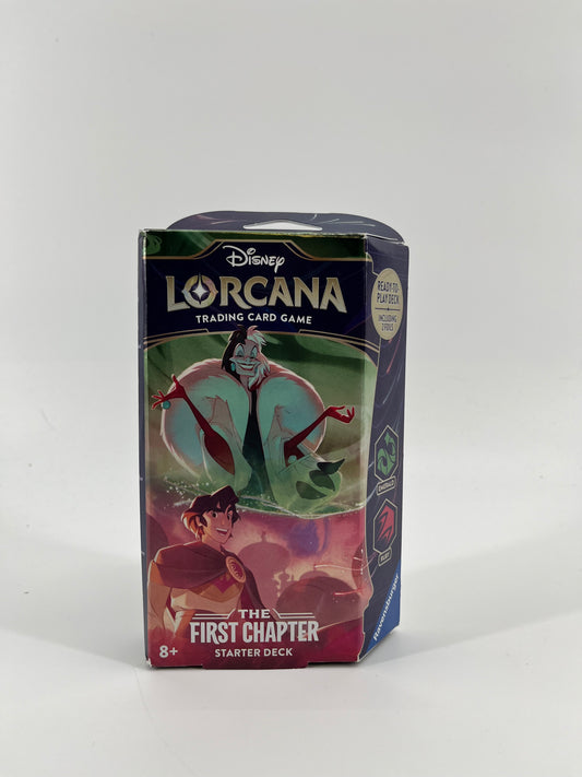 Disney Lorcana First Chapter Starter Deck (Emerald & Ruby)