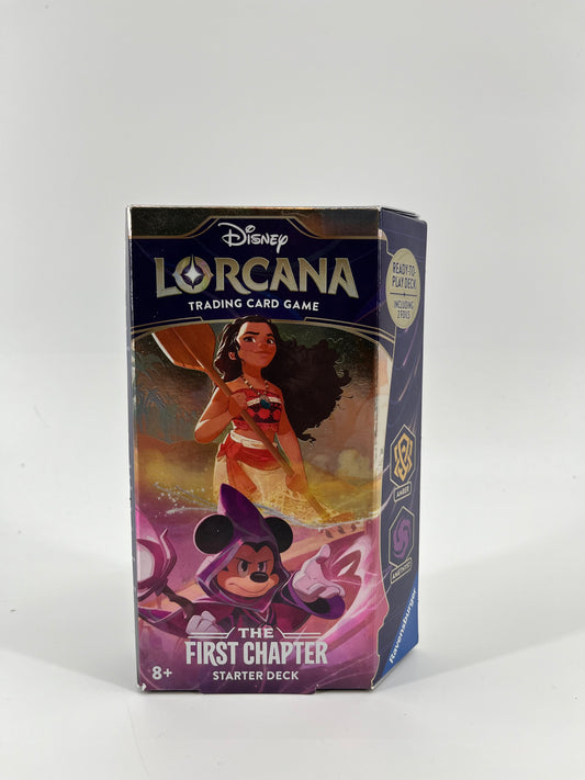 Disney Lorcana First Chapter Starter Deck (Amber & Amethyst)