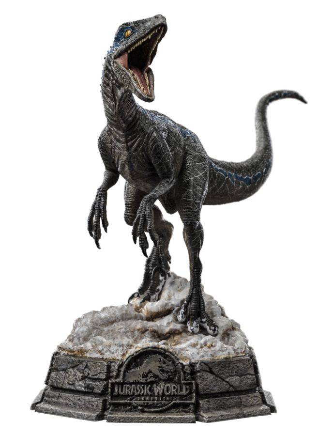 Blue Jurassic World Iron Studios Statue