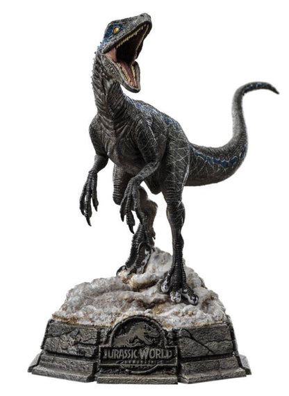 Blue Jurassic World Iron Studios Statue