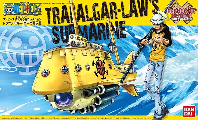 Trafalgar-Law's Submarine Model Kit (One Piece Grand Ship Collection)