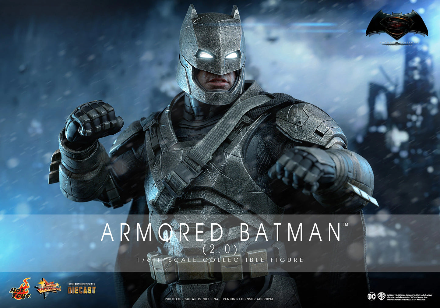 Armored Batman 2.0 Hot Toys