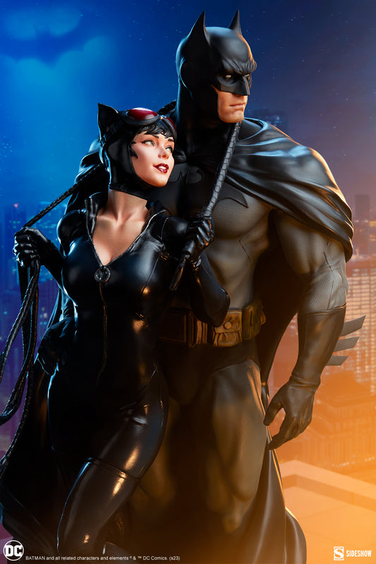 Limited Edtion Batman and Catwoman Statue