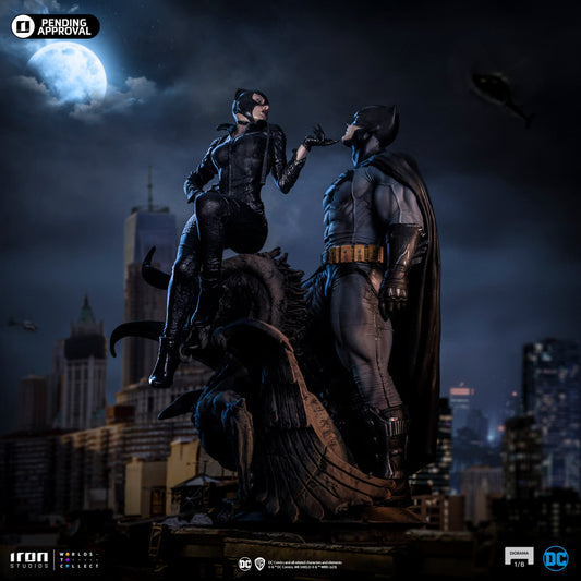 Batman and Catman Iron Studios Statue