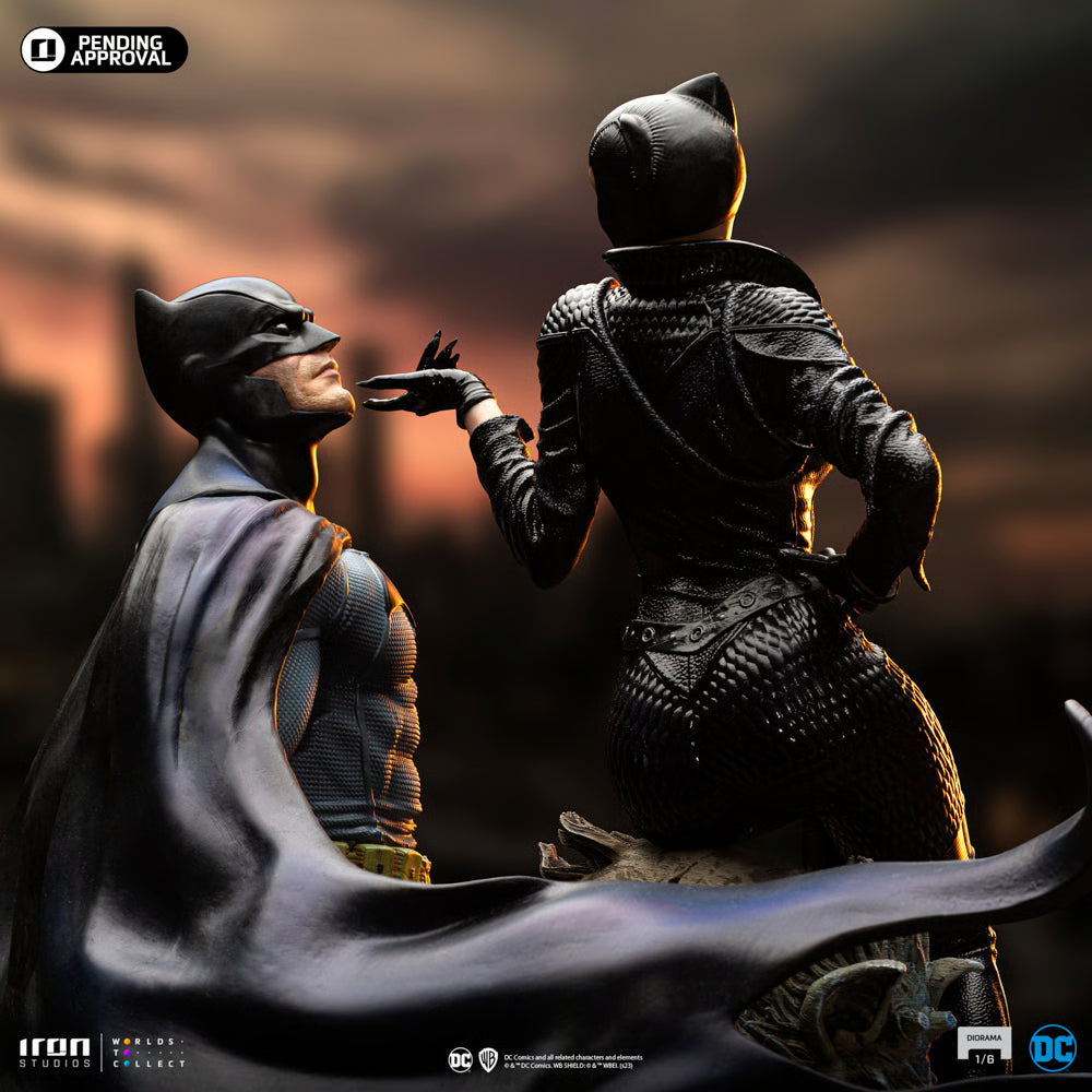 Batman and Catman Iron Studios Statue