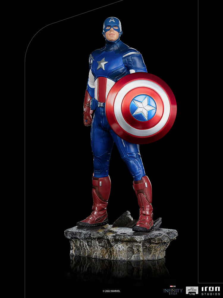The Infinity Saga Captain America Iron Side Statue