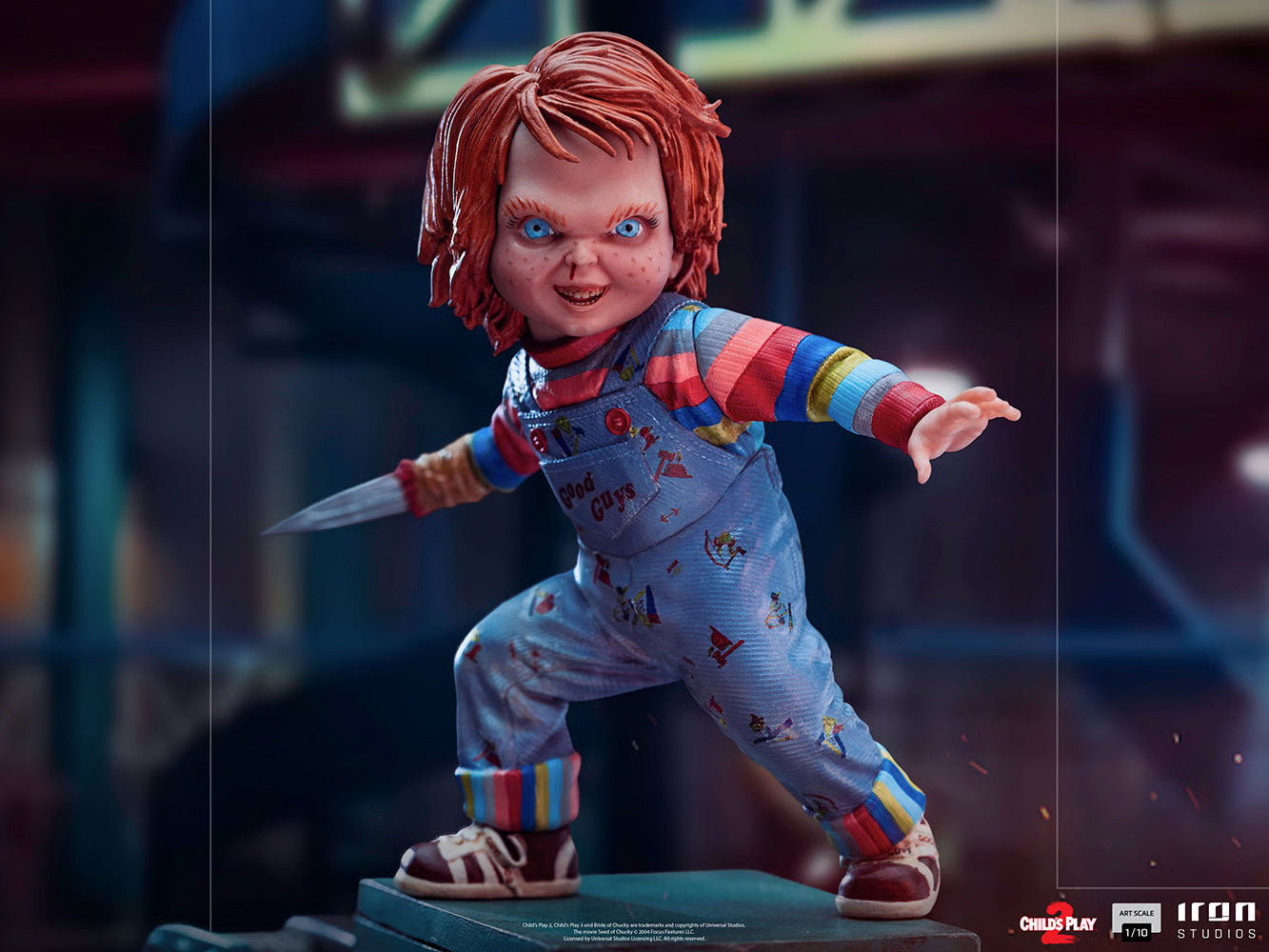 Chucky Iron Studios Statue