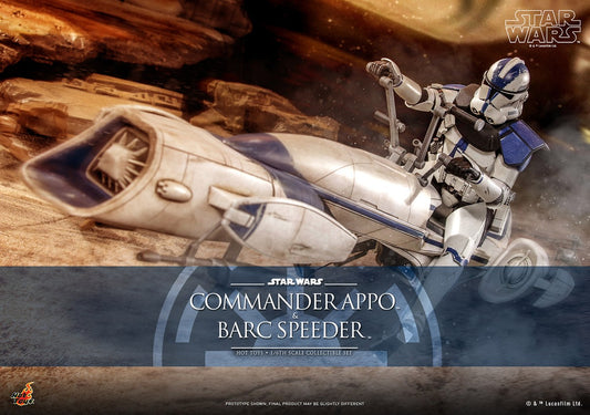 Commander Appo with Barc Speeder