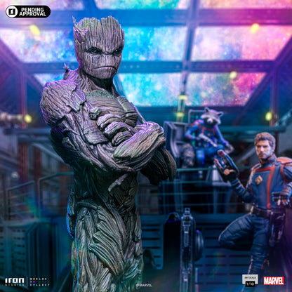 Guardians Of The Galaxy Volume 3 Groot Iron Side Statue