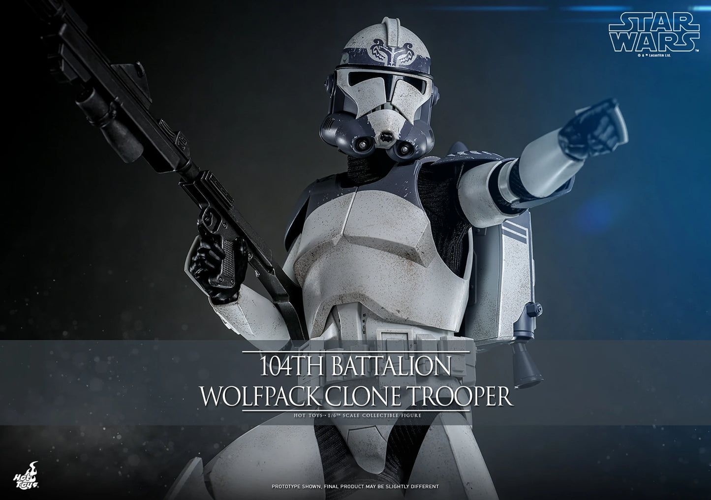 104th Battalion Wolfpack Clone Trooper Hot Toys