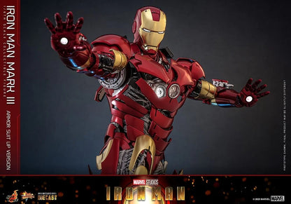 Iron Man Mark III Armor Suit Up Version Hot Toys