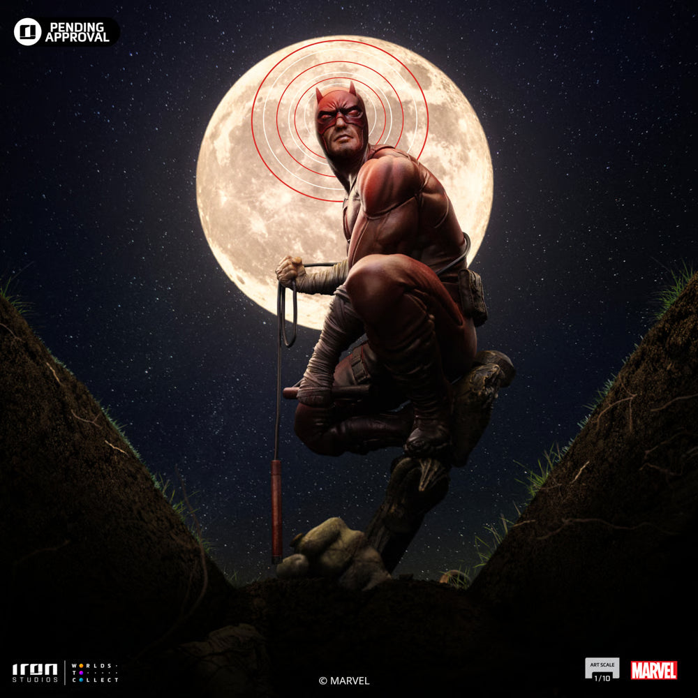 Daredevil Unleashed Iron Studios Statue