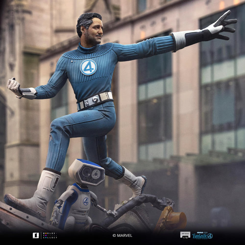 Mr. Fantastic And Herbie The Fantastic Four Iron Side Statue