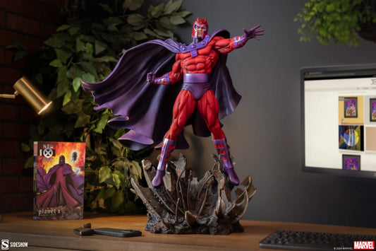 Magneto: Master of Magnetism Statue