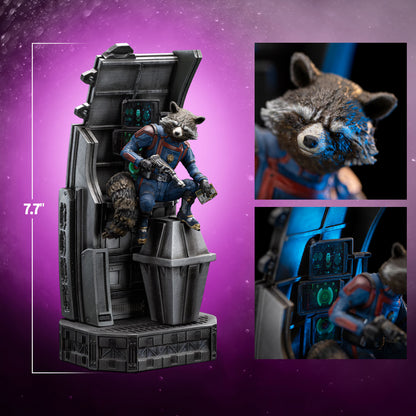 Rocket Racoon Iron Studios Statue