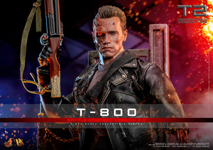 T2 Terminator Judgment Day T-800 Battle Damaged Version