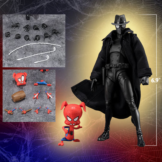 Spider-man Noir & Spider-Spider-man Noir & Spider-Ham FiguartsHam Figuarts