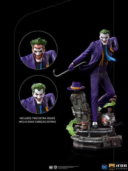 The Joker Deluxe Iron Studios Statue