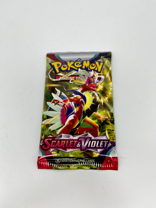 Scarlet and Violet Booster Pack