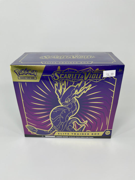 Scarlet and Violet Elite Trainer Box (Violet)